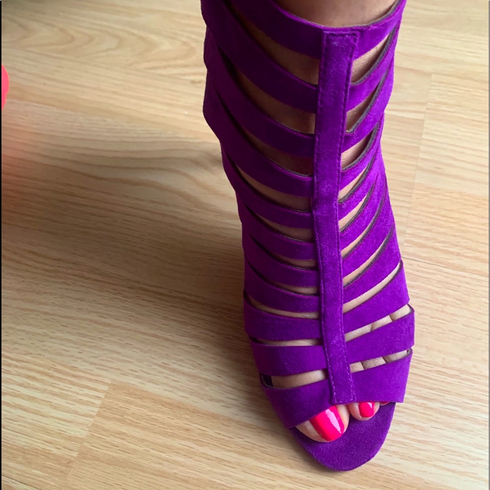 Gladiator/Caged High heel sandals